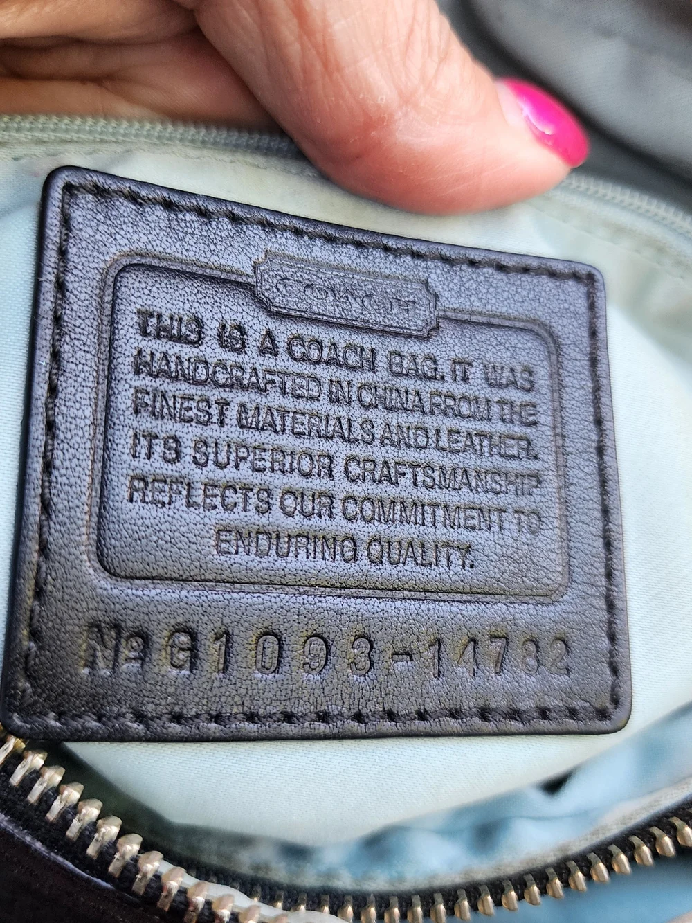 COACH Kristin Black Leather Satchel Handbag Y2K Archival Silver Clasp